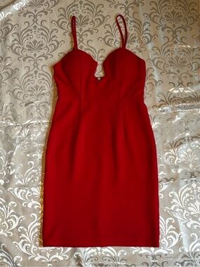 Tiger Mist red dress